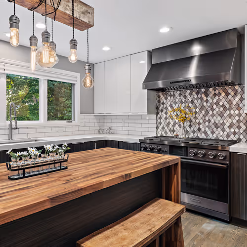 Beautiful home with wood floor