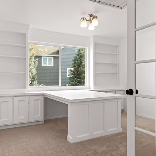 Beautiful home with carpet floor
