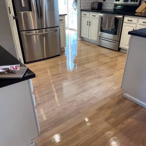 Beautiful home with wood floor